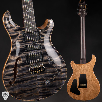 Paul Reed Smith Wood Library Special Semi Hollow Electric guitar in charcoal with rosewood neck