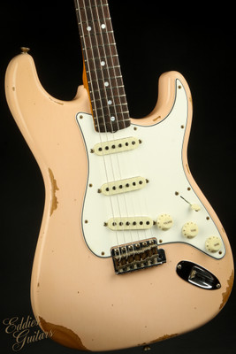 2023 - Fender Custom Shop LTD 1964 Stratocaster Relic - Super Faded Aged Shell Pink