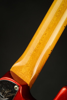 2023 - Fender Custom Shop Eddie's Guitars Exclusive Dealer Select Roasted 1963 Stratocaster Journeyman - Candy Apple Red