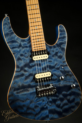 Suhr Modern Roasted - Trans Blue