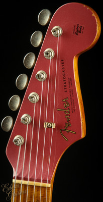 2023 - Fender Custom Shop Eddie's Guitars Exclusive Dealer Select Roasted 1963 Stratocaster Heavy Relic - Dusk Plum