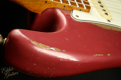 2023 - Fender Custom Shop Eddie's Guitars Exclusive Dealer Select Roasted 1963 Stratocaster Heavy Relic - Dusk Plum