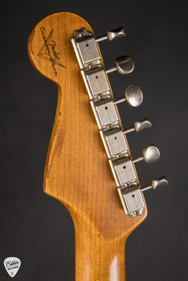 2023 - Fender Custom Shop Eddie's Guitars Exclusive Dealer Select Roasted 1963 Stratocaster Heavy Relic - Dusk Plum