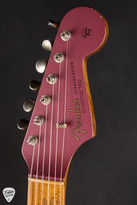2023 - Fender Custom Shop Eddie's Guitars Exclusive Dealer Select Roasted 1963 Stratocaster Heavy Relic - Dusk Plum