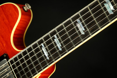 2023 - Collings I-35 LC Deluxe Aged Custom Inlay ThroBaks - Faded Cherry (pre-owned)