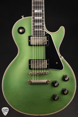 Gibson Custom Shop Murphy Lab Les Paul Custom 68 Reissue Electric guitar in light aged Jade Green