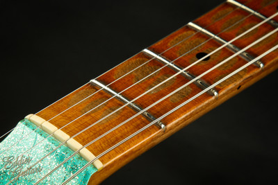 2023 - Fender Custom Shop Eddie's Guitars Exclusive Dealer Select Roasted 1963 Stratocaster Heavy Relic - Seafoam Green Sparkle