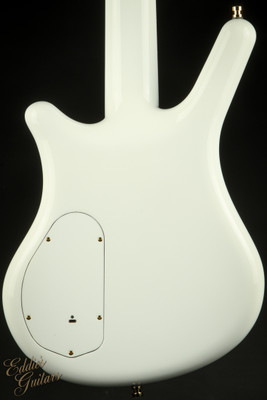 Sale Pending - Warwick Custom Shop Masterbuilt Thumb Bass - Solid White High Polish