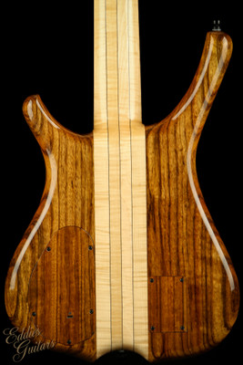 Warwick Custom Shop Masterbuilt Infinity Flamed Maple 5 String - Natural Transparent High Polish
