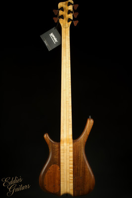 Warwick Custom Shop Masterbuilt Infinity Birdseye Maple 5 String - Natural Oil Finish