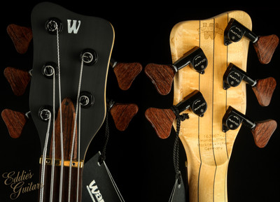 Warwick Custom Shop Masterbuilt Infinity Birdseye Maple 5 String - Natural Oil Finish