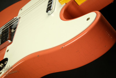 2023 - Fender Custom Shop Limited Edition Tomatillo Telecaster Journeyman Relic - Super Faded Aged Tahitian Coral