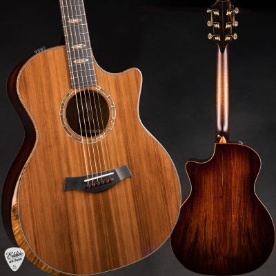 Taylor Custom #8 C14ce B5008 Grand Auditorium Sinker Redwood & Cocobolo – NAMM 2025 Acoustic Guitar