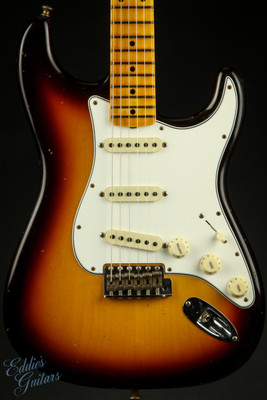 2023 - Fender Custom Shop Postmodern Stratocaster Journeyman - Bleached 3-Tone Sunburst