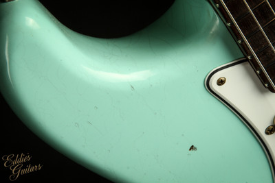 Fender Custom Shop Eddie's Guitars Exclusive Dealer Select Roasted 1963 Stratocaster Journeyman - Surf Green