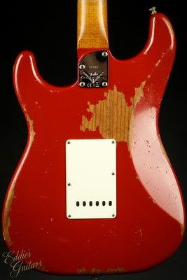 Fender Custom Shop Eddie's Guitars Exclusive Dealer Select Roasted 1963 Stratocaster Heavy Relic - Dakota Red