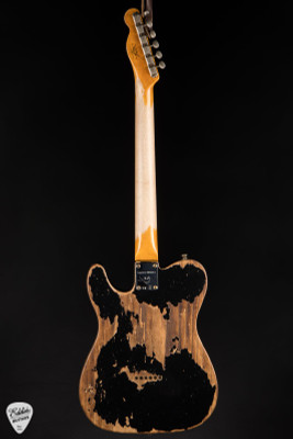 2023 - Fender Custom Shop LTD 1950 Double Esquire Super Heavy Relic - Aged Black