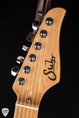 Suhr Eddie’s Guitars Exclusive Custom Classic T Roasted Electric Guitar in Aqua Sparkle