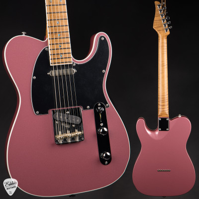 Suhr Eddie’s Guitars Exclusive Roasted Classic T Electric Guitar in Burgundy Mist