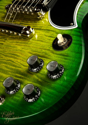 Used - Gibson Custom Shop PSL SG Custom Figured Top Iguana Burst