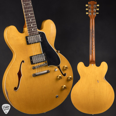 2023 - Gibson Custom Shop Made 2 Measure Murphy Lab 1959 ES-335 Reissue Murphy Painted Ultra Heavy Aged Vintage Natural 7.12 #A921316