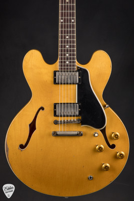 2023 - Gibson Custom Shop Made 2 Measure Murphy Lab 1959 ES-335 Reissue Murphy Painted Ultra Heavy Aged Vintage Natural 7.12 #A921316