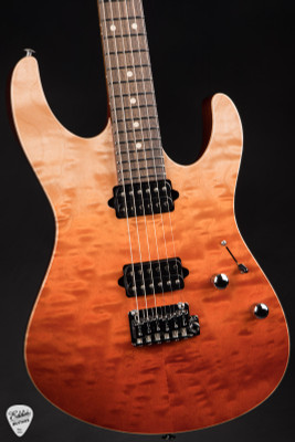 Suhr Modern Limited Edition Set Neck Electric Guitar in Orange Fade