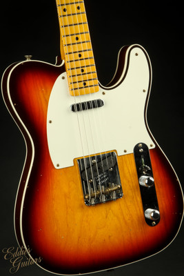 Fender Custom Shop LTD 50's Twisted Telecaster Custom Journeyman Relic - Chocolate 3-Color Sunburst