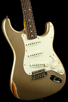 2023 - Fender Custom Shop 1959 Stratocaster Relic - Faded Aged Shoreline Gold