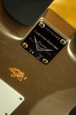 2023 - Fender Custom Shop 1959 Stratocaster Relic - Faded Aged Shoreline Gold