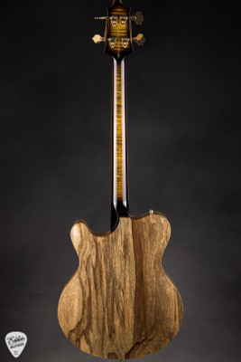 Nik huber Rietbergen electric bass in Charcoal Burst