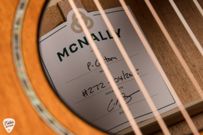 McNally Custom Parlour – Honduran Mahogany Acoustic Guitar