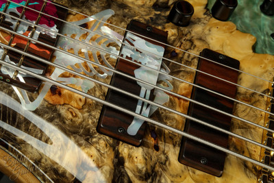 ESP Exhibition Limited 2023 EEX2328 EXL OM Bass 6 - Natural/Ocean