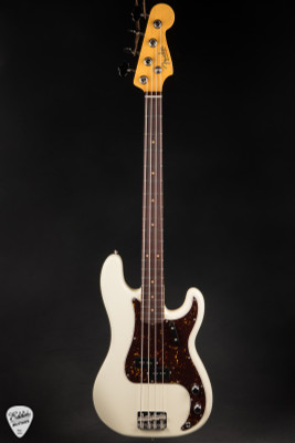 Fender American Vintage II 1960 Precision Bass Guitar in Olympic White