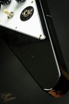 2023 - Gibson Custom Shop Limited Edition Murphy Lab Kirk Hammett 1979 Flying V Ebony 6.4 #KH187