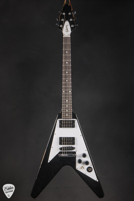 2023 - Gibson Custom Shop Limited Edition Murphy Lab Kirk Hammett 1979 Flying V Ebony 6.4 #KH187
