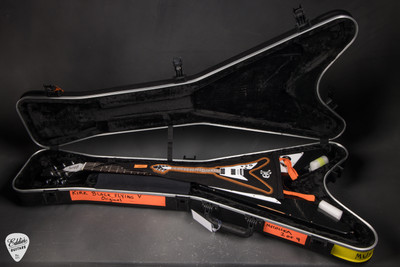 2023 - Gibson Custom Shop Limited Edition Murphy Lab Kirk Hammett 1979 Flying V Ebony 6.4 #KH187