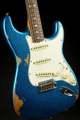 2023 - Fender Custom Shop 1967 Stratocaster Heavy Relic - Blue Sparkle