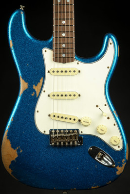 2023 - Fender Custom Shop 1967 Stratocaster Heavy Relic - Blue Sparkle
