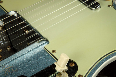 2023 - Fender Custom Shop 1960 Telecaster Custom Heavy Relic - Blue Ice Metallic Sparkle