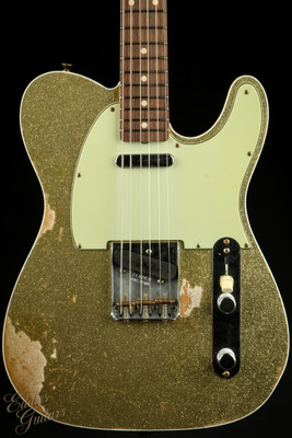 Used - Fender Custom Shop 1960 Telecaster Custom Heavy Relic - Gold Sparkle