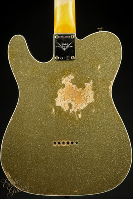 Used - Fender Custom Shop 1960 Telecaster Custom Heavy Relic - Gold Sparkle