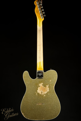 Used - Fender Custom Shop 1960 Telecaster Custom Heavy Relic - Gold Sparkle