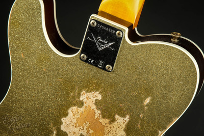 Used - Fender Custom Shop 1960 Telecaster Custom Heavy Relic - Gold Sparkle