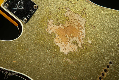 Used - Fender Custom Shop 1960 Telecaster Custom Heavy Relic - Gold Sparkle