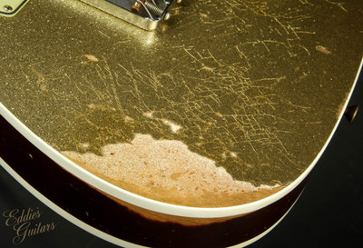 Used - Fender Custom Shop 1960 Telecaster Custom Heavy Relic - Gold Sparkle