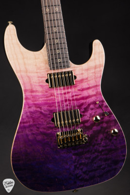 Suhr Standard Rosewood Neck Electric Guitar in Trans Purple Gradient