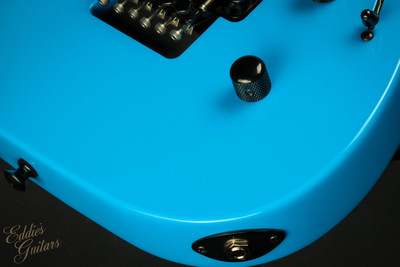 Sale Pending-2022 - Jackson American Series Soloist SL3, Ebony Fretboard, Riviera Blue