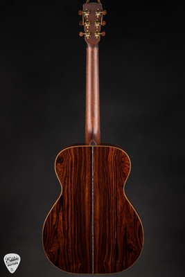 Huss & Dalton OM Custom – Curly Redwood & Cocobolo Acoustic Guitar