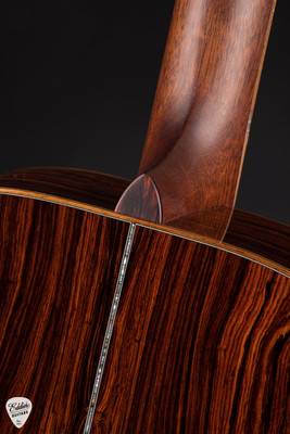 Huss & Dalton OM Custom – Curly Redwood & Cocobolo Acoustic Guitar